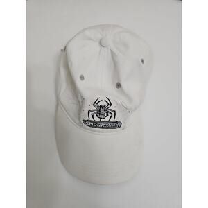 Spiderwire Fishing Cap White Spider Logo Adjustable Baseball Hat Cap